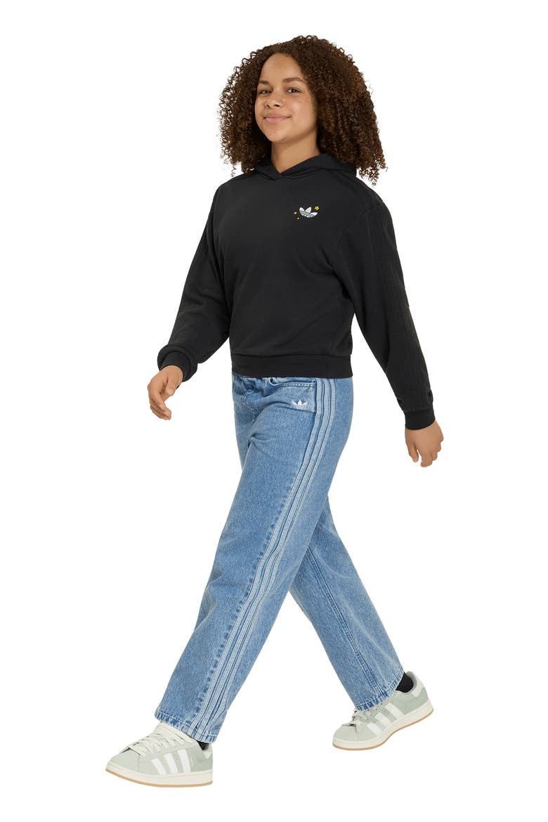 Kids' Short Hoodie, Alternate, color, BLACK