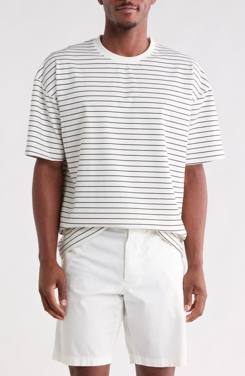 Stripe Crewneck T-Shirt