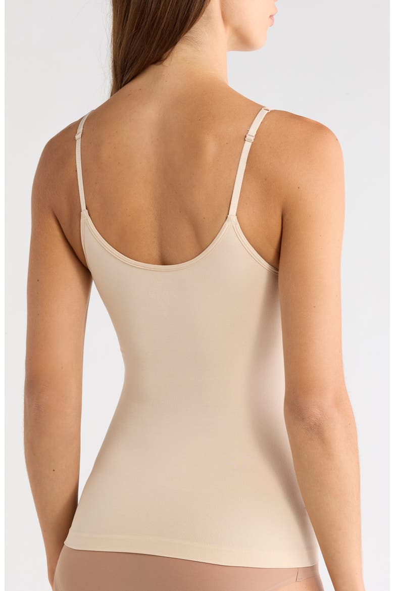 Seamless Assorted 2-Pack Layering Camisoles, Alternate, color, BLACK- BEIGE SMOKE