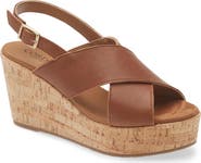 Cordani Dovi Slingback Platform Wedge Sandal