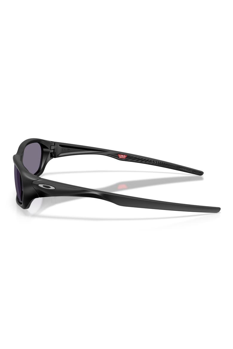 Terraforma 58mm Prizm™ Rectangular Sunglasses, Alternate, color, MATTE BLACK / PRIZM GREY
