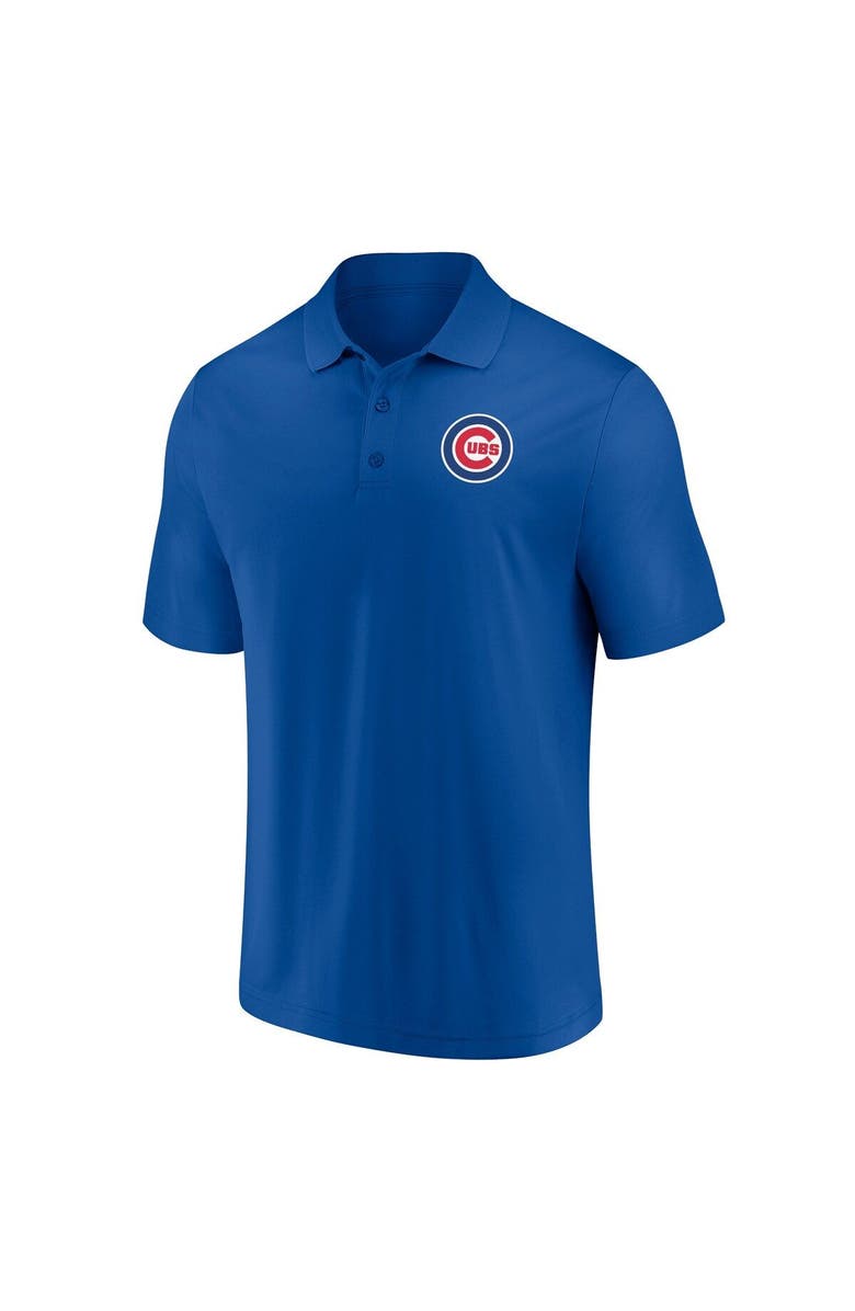 FANATICS Men's Fanatics Branded Royal/Red Chicago Cubs Primary Logo Polo Combo Set, Alternate, color,