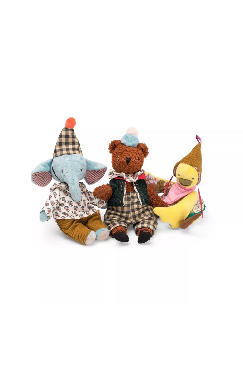 Moulin Roty Baba the Bear (large), The Minouchkas, Alternate, color, Brown