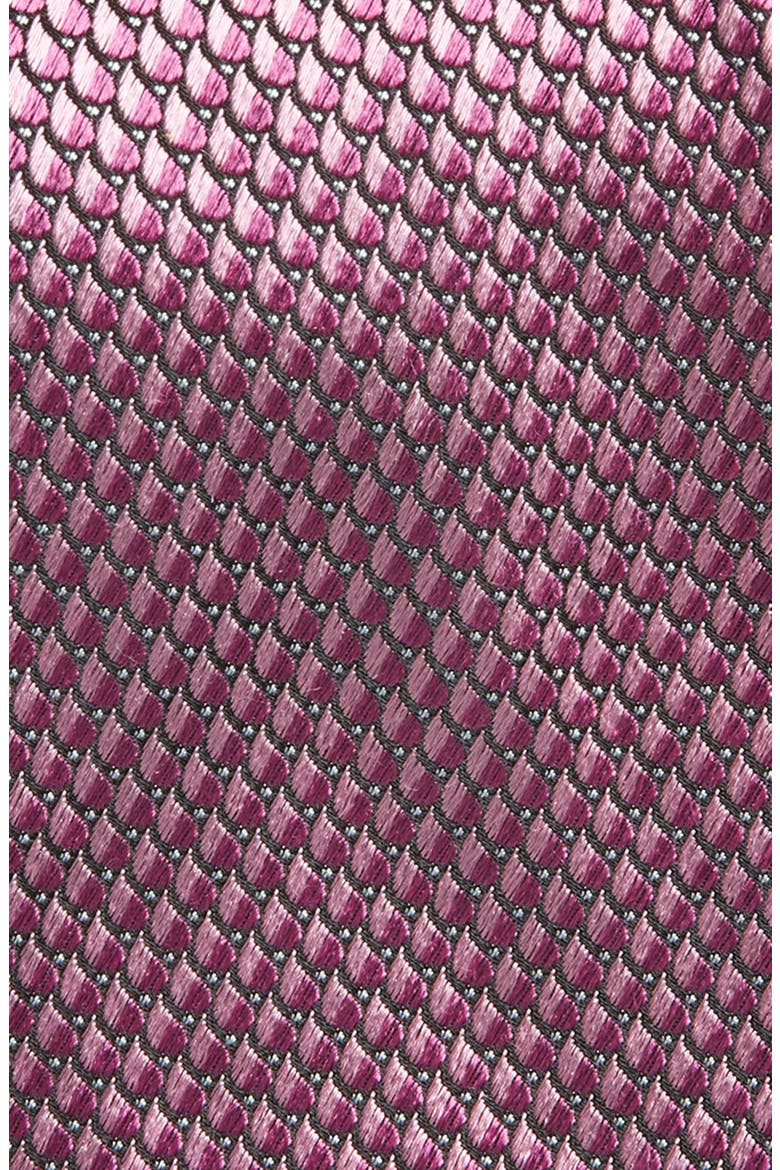 Neat Silk Tie, Alternate, color, PINK