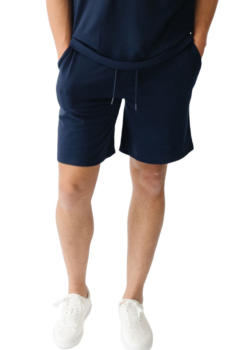 Ultrasoft Pajama Shorts, Main, color, NAVY