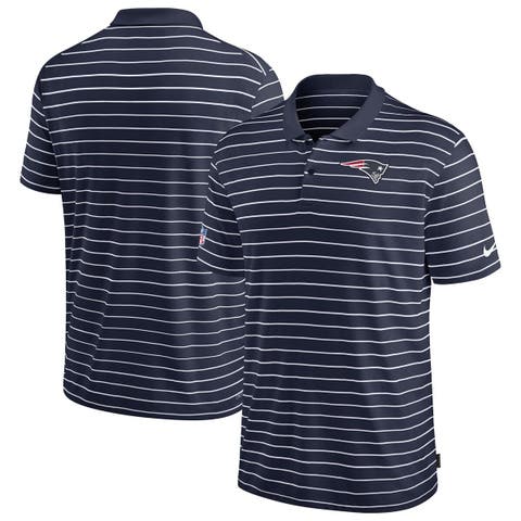 Men's Nike Navy New England Patriots 2022 Sideline Lock Up Victory Performance Polo
