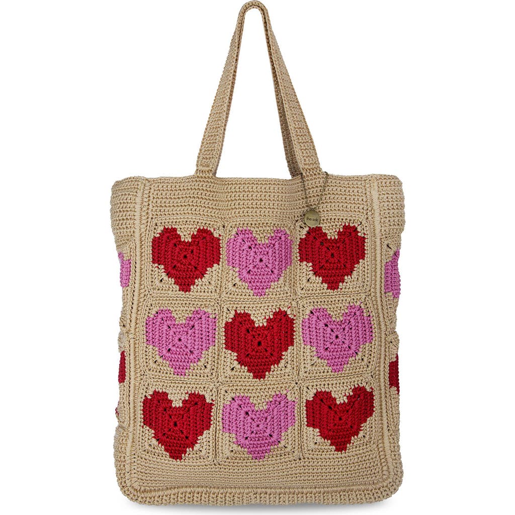 The Sak Lanie Market Tote Bag In Bamboo Heart