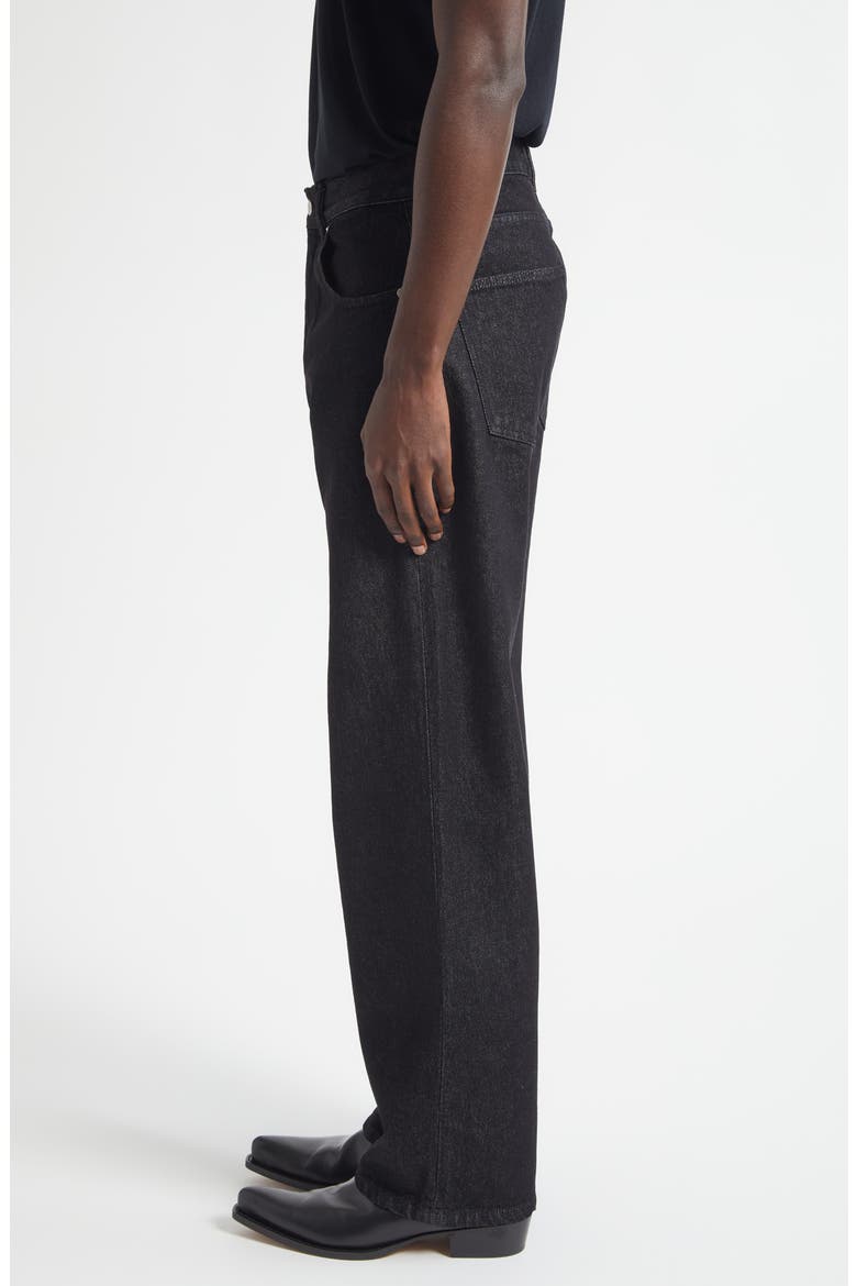 Big Papi Relaxed Straight Leg Jeans, Alternate, color, BLACK STONE WASH