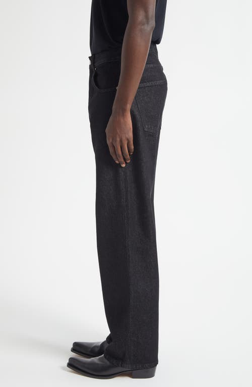 Second / Layer Second Layer Big Papi Relaxed Straight Leg Jeans In Black