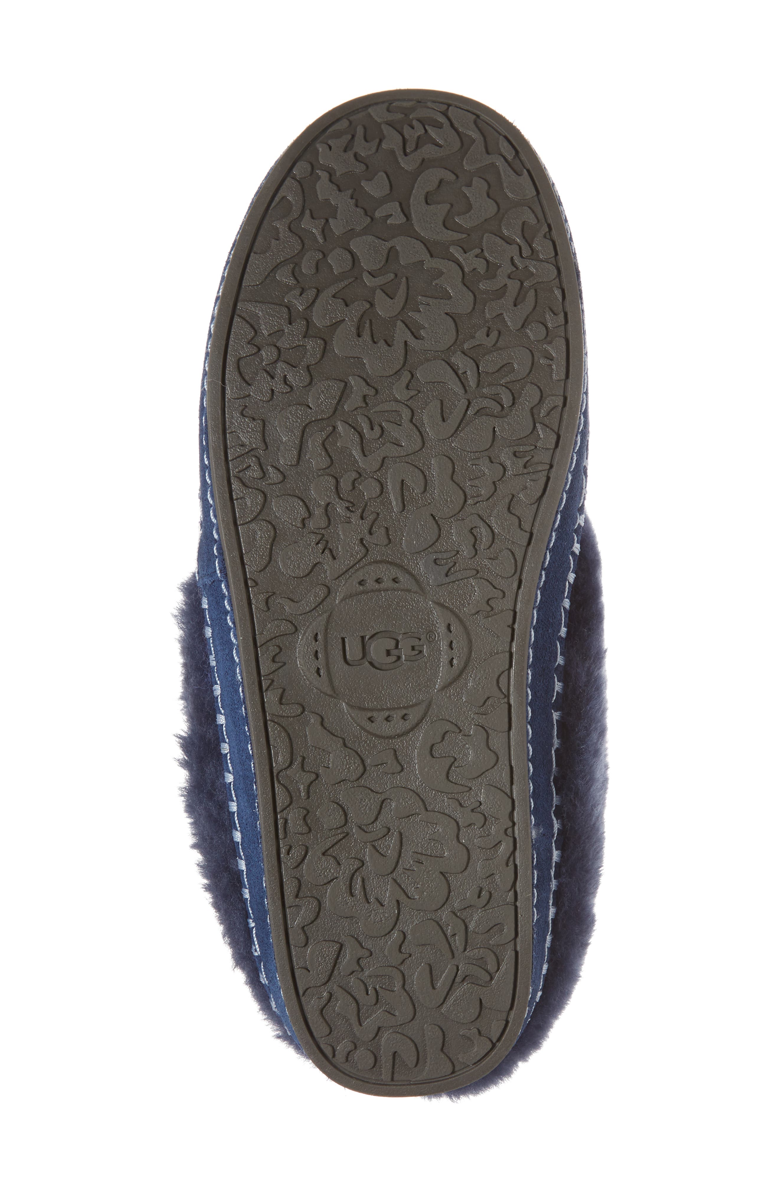 UGG<sup>®</sup> Wrin Genuine Shearling Trim Slipper, Alternate, color, 