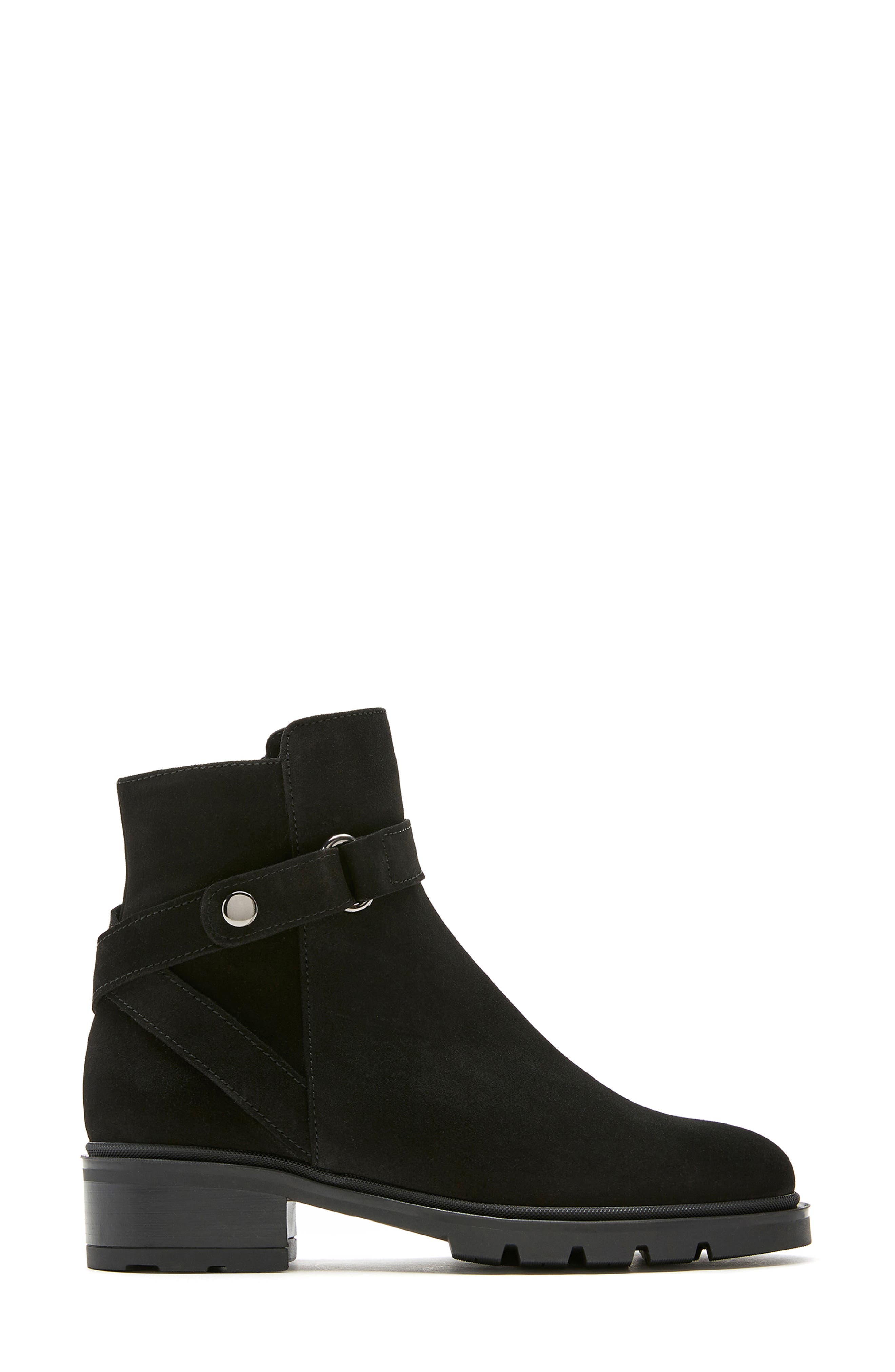 La Canadienne Steven City Dry<sup>™</sup> Waterproof Bootie, Alternate, color, Black Suede
