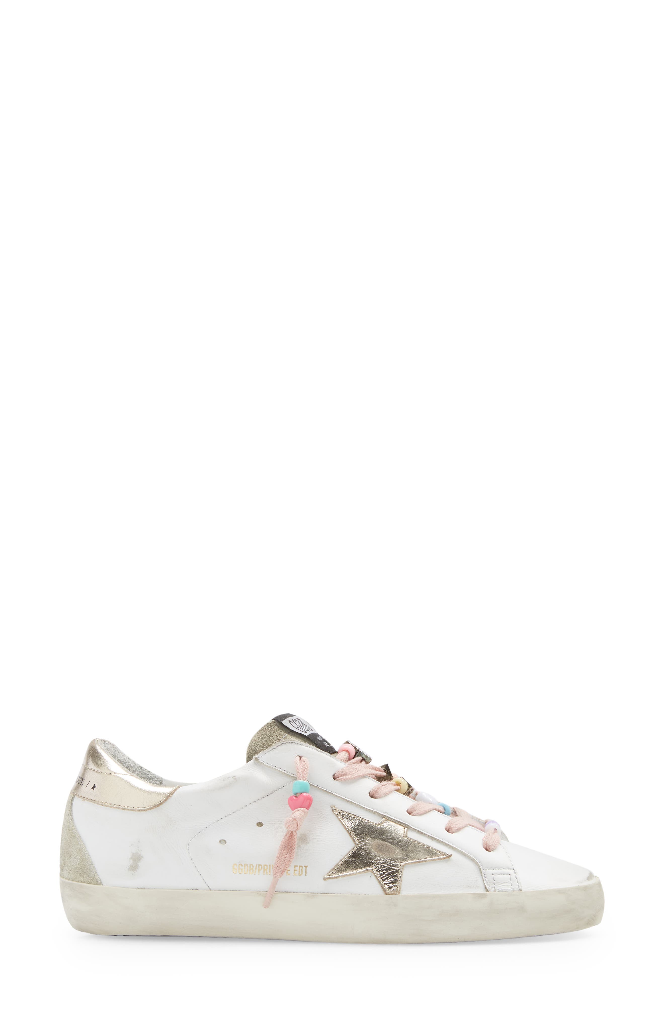 Golden Goose Super-Star Low Top Sneaker, Alternate, color, 