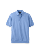 Paul Fredrick Supima Cotton Three Button Polo