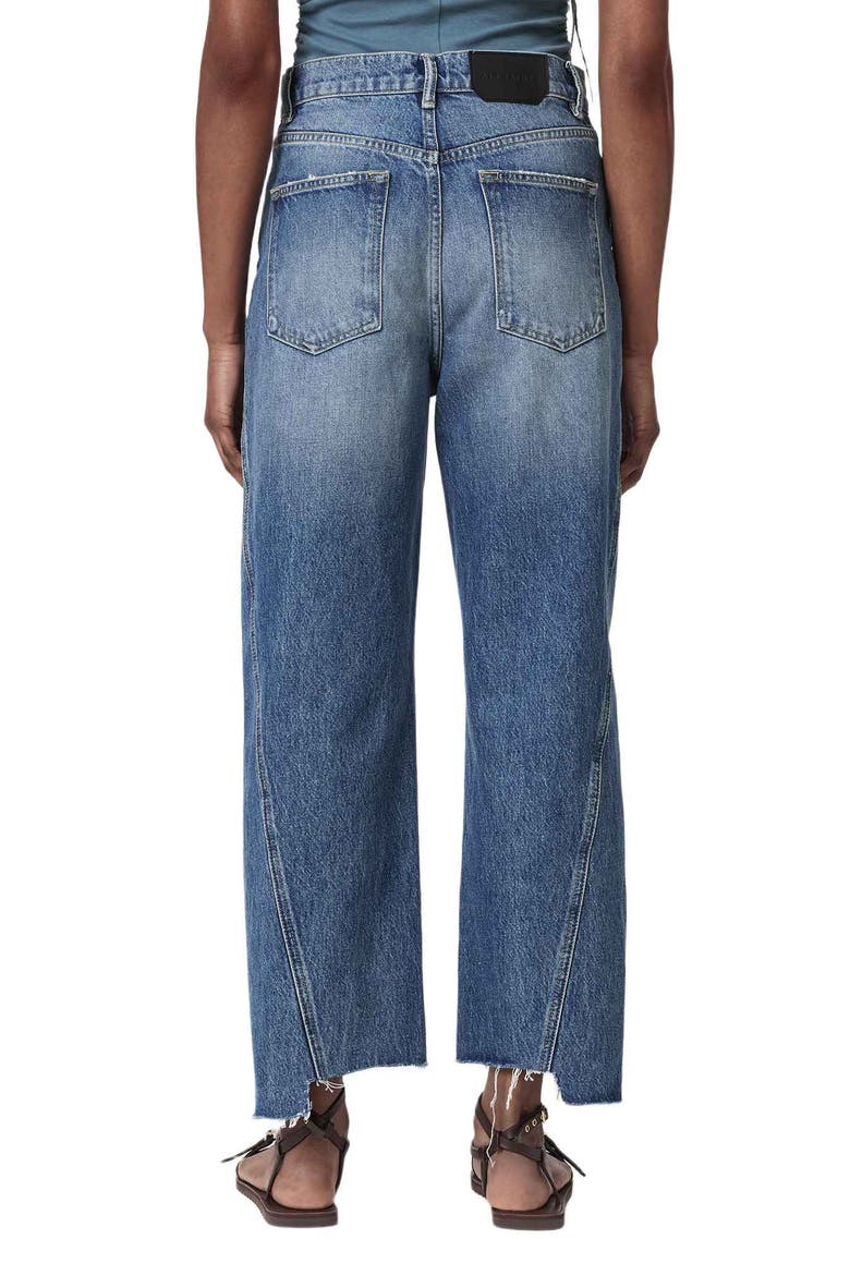 Fox High Waist Wide Leg Jeans, Alternate, color, VINTAGE INDIGO