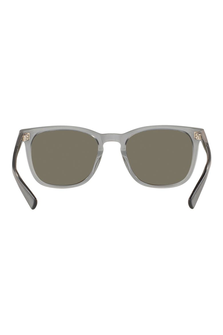 Sullivan 53mm Mirrored Polarized Square Sunglasses, Alternate, color, GREY TORT