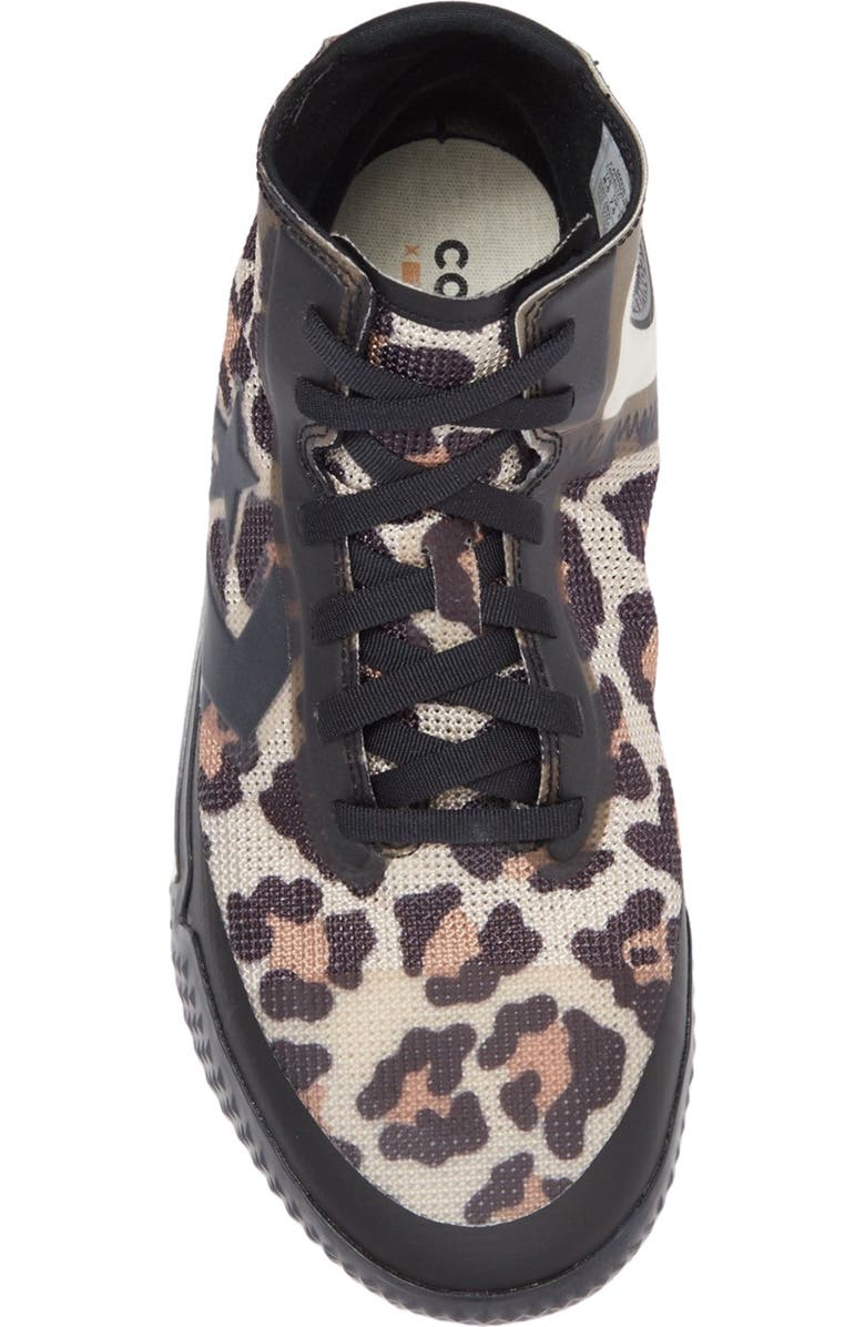 Converse All Star Pro BB Leopard Hi Top Sneaker, Alternate, color,