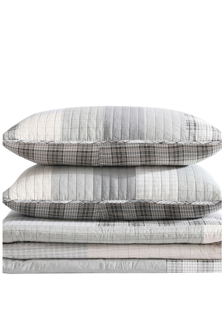 Fairview Twin Daybed Quilt & Sham Set, Main, color, GREY