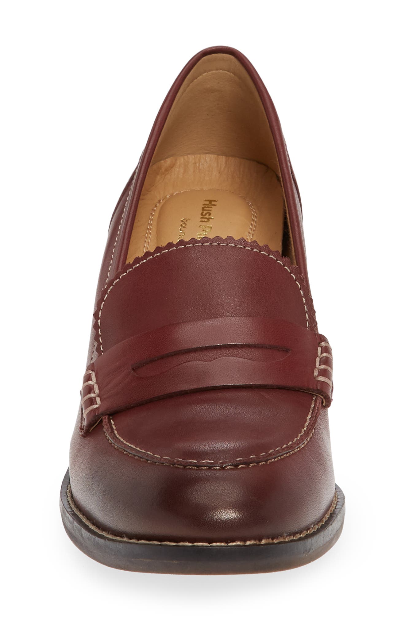 Hannah Penny Pump, Alternate, color, CORDOVAN LEATHER