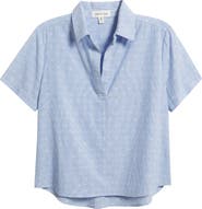 Cloth & Stone Pinstripe Woven Shirt