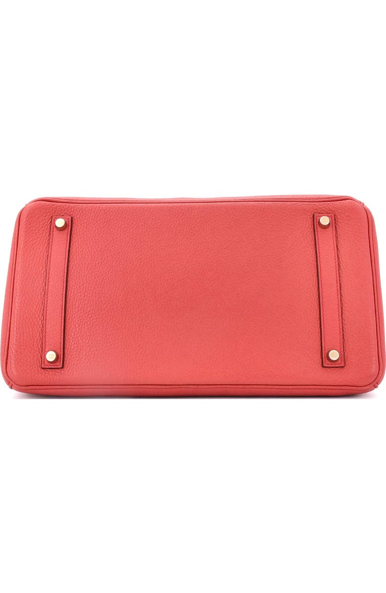 Pre-Owned Hermes Birkin Handbag Pink Clemence with Gold Hardware 35, Alternate, color, Bougainvillea