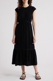 Treasure & Bond Lace Inset Maxi Dress