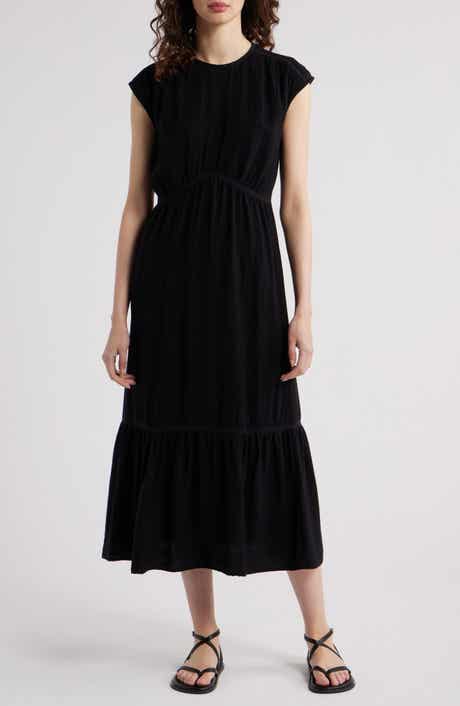 Treasure & Bond Lace Inset Maxi Dress