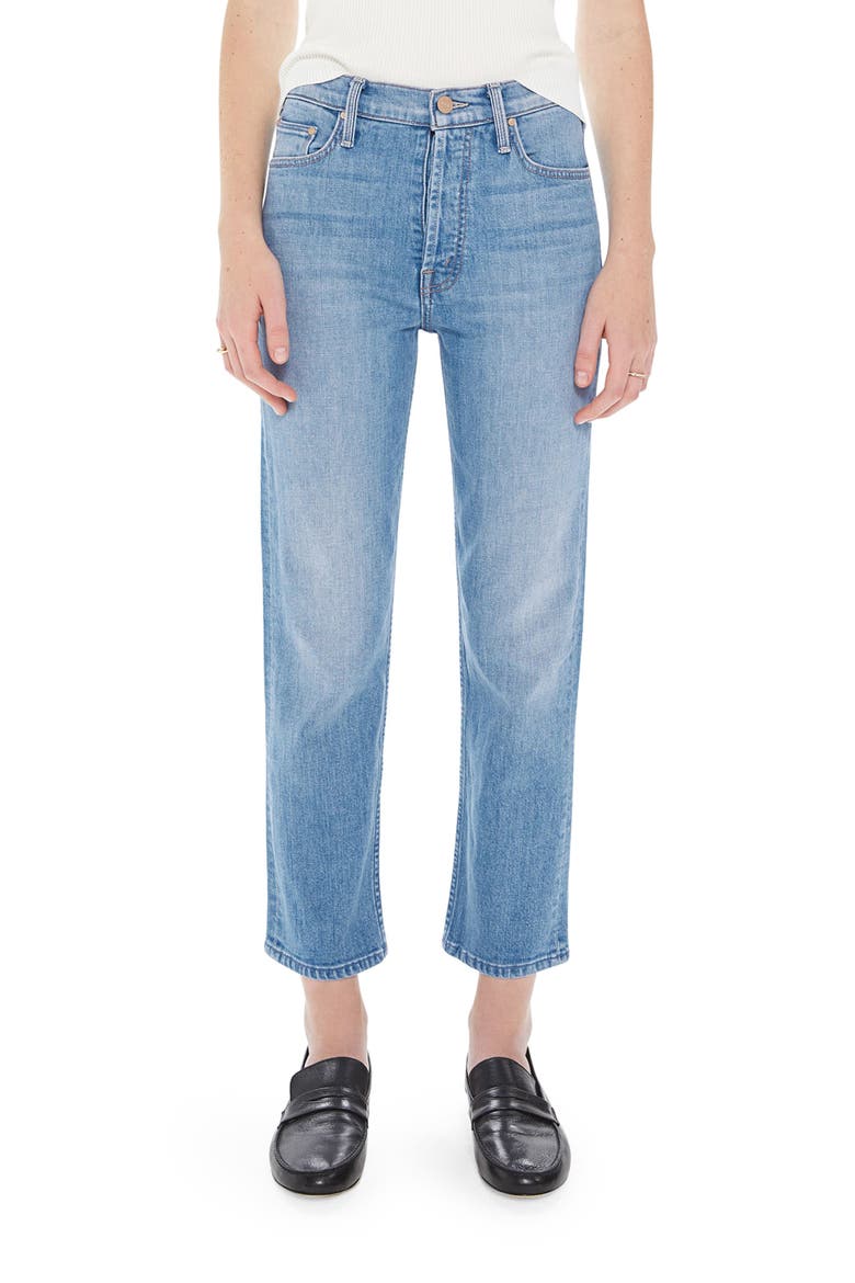 The Tomcat Crop Straight Leg Jeans, Main, color, WORLD AT MY FEET