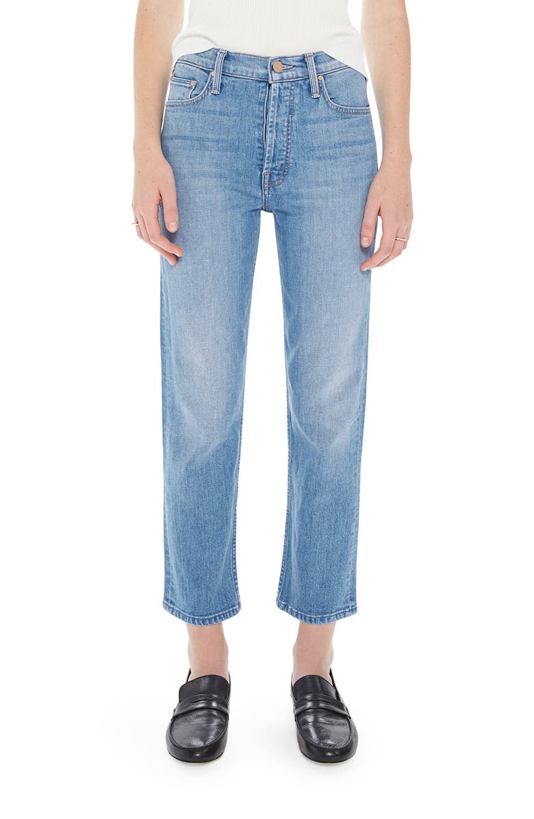 MOTHER The Tomcat Crop Straight Leg Jeans, Main, color,
