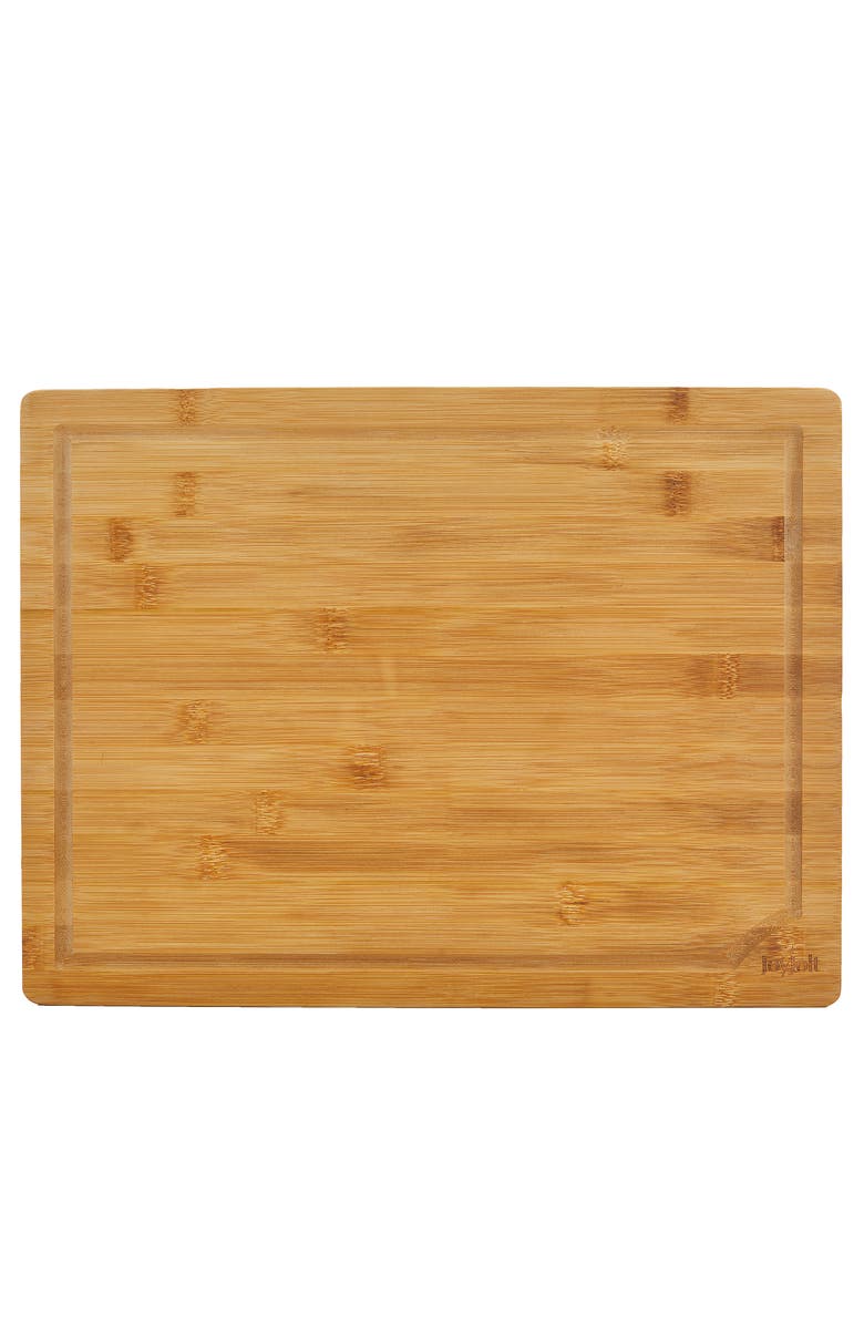 JoyJolt Set of 3 Multisize Bamboo Cutting Boards, Alternate, color, Brown