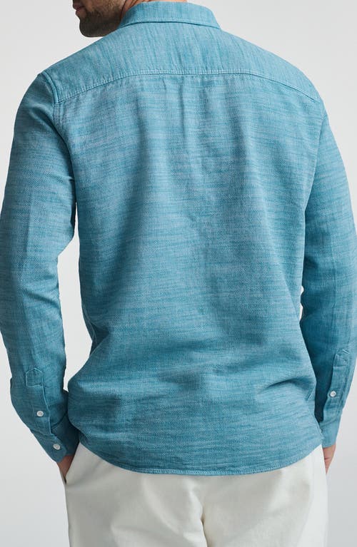 Mavi Jeans Texture Cotton Button-up Shirt