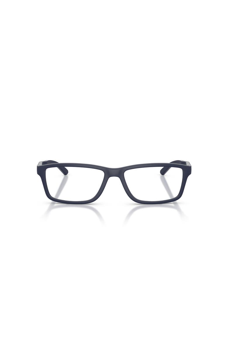 55mm Rectangle optical glasses, Alternate, color, Blue