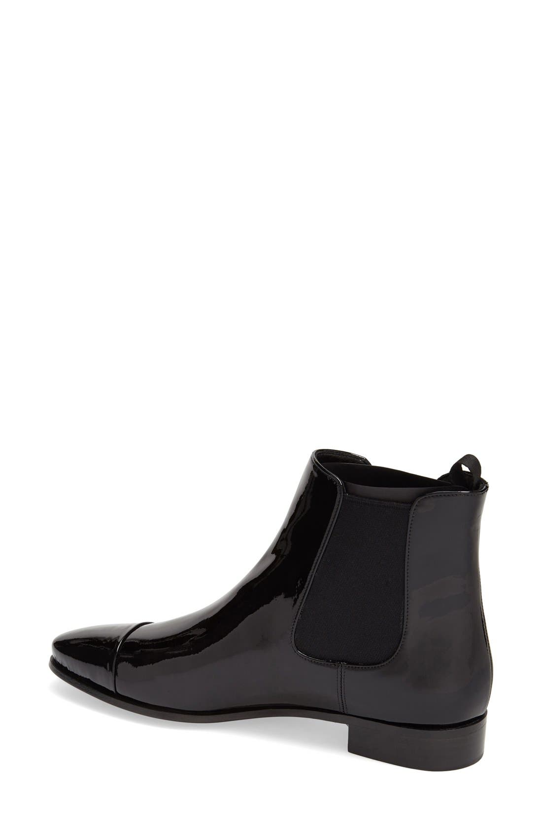 Chelsea Boot, Alternate, color, BLACK PATENT