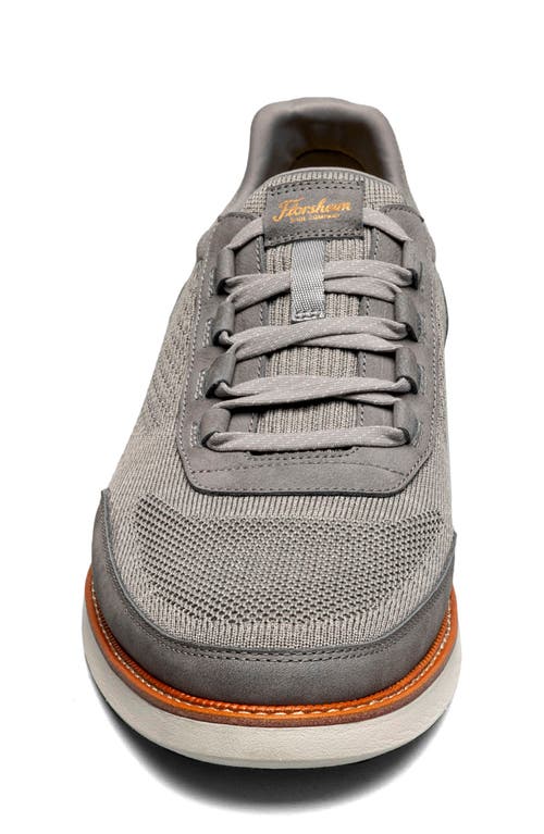 Florsheim Launch Elastic Lace Knit Sneaker In Gray
