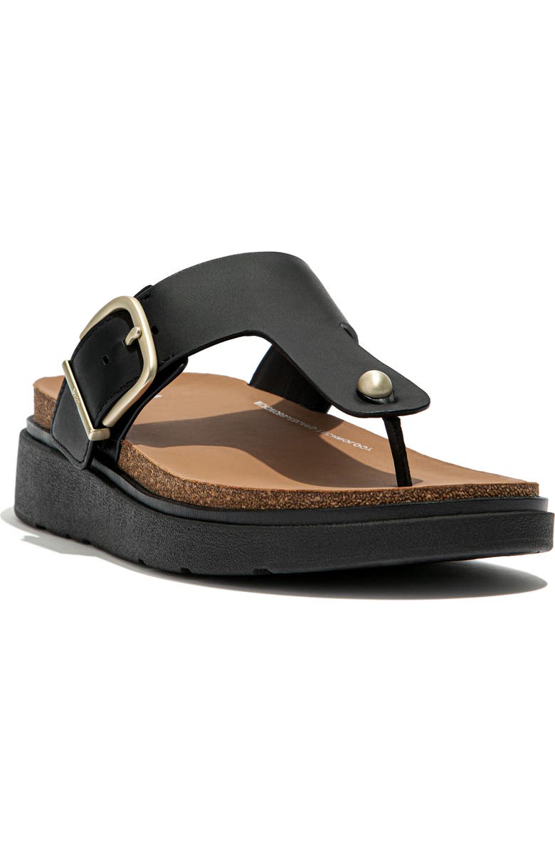 FitFlop Gen-FF Buckle Platform Flip Flop, Main, color,