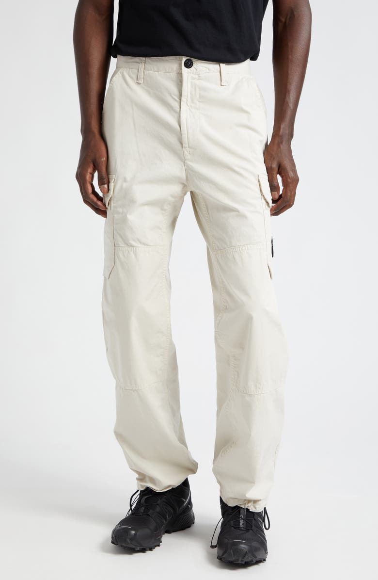 Stone Island Stretch Cotton Cargo Pants, Main, color,