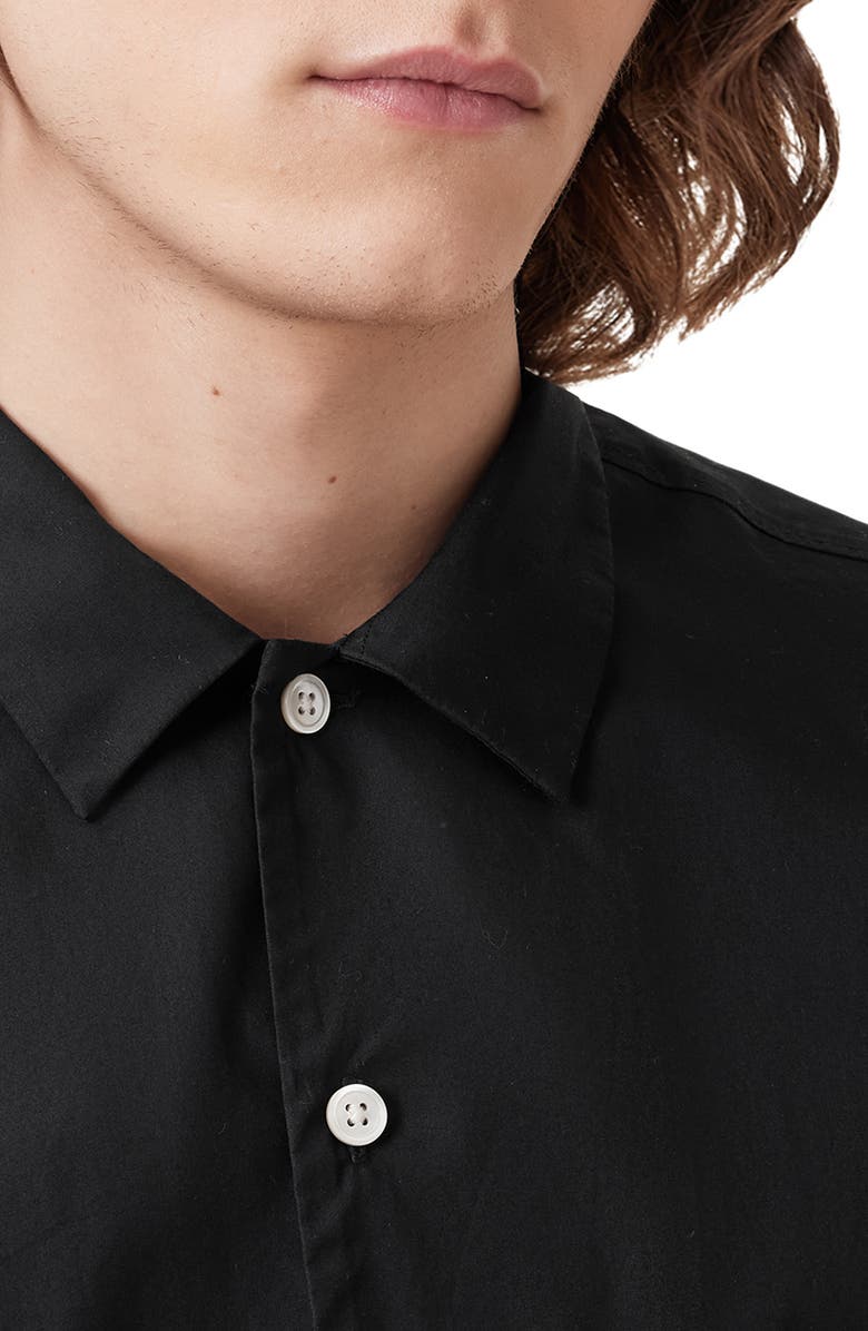 AllSaints Short Sleeve Button-Up Shirt, Alternate, color,