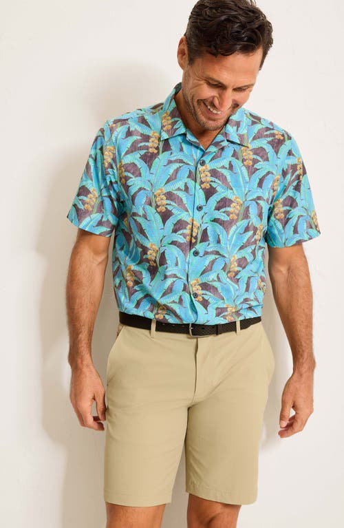 Tommy Bahama Chip Shot Performance Golf Shorts In Stone Khaki