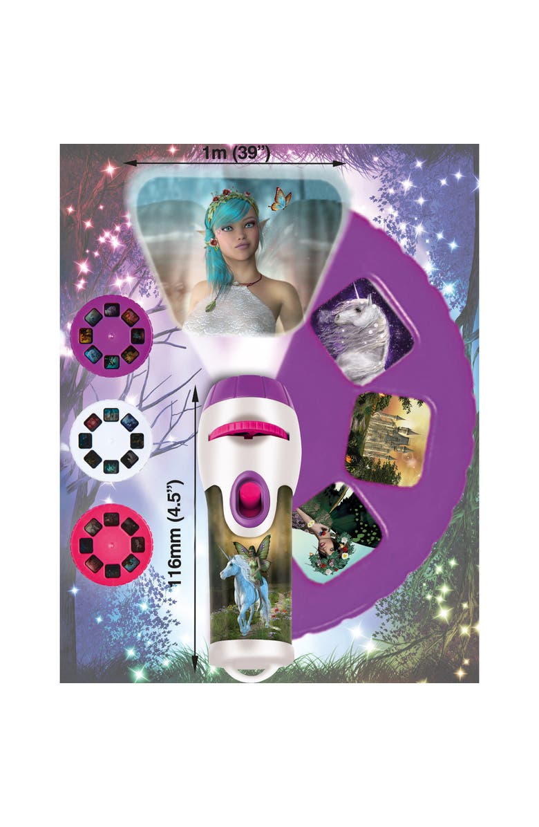 Brainstorm Toys Fairy & Unicorn Torch & Projector, Kid 3+, Alternate, color, Multicolored