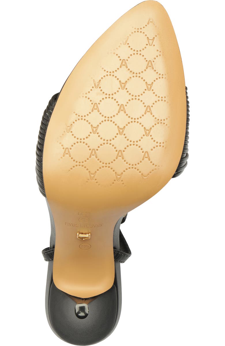 Arezzo Elani Ankle Strap Sandal, Alternate, color, Black