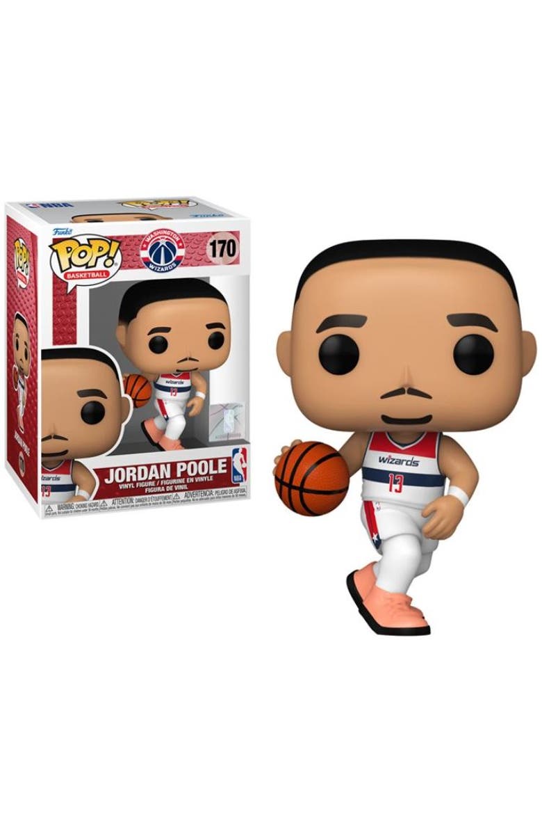 Funko Jordan Poole (Washington Wizards) NBA Funko Pop! Series 10, Main, color, Multi-Color