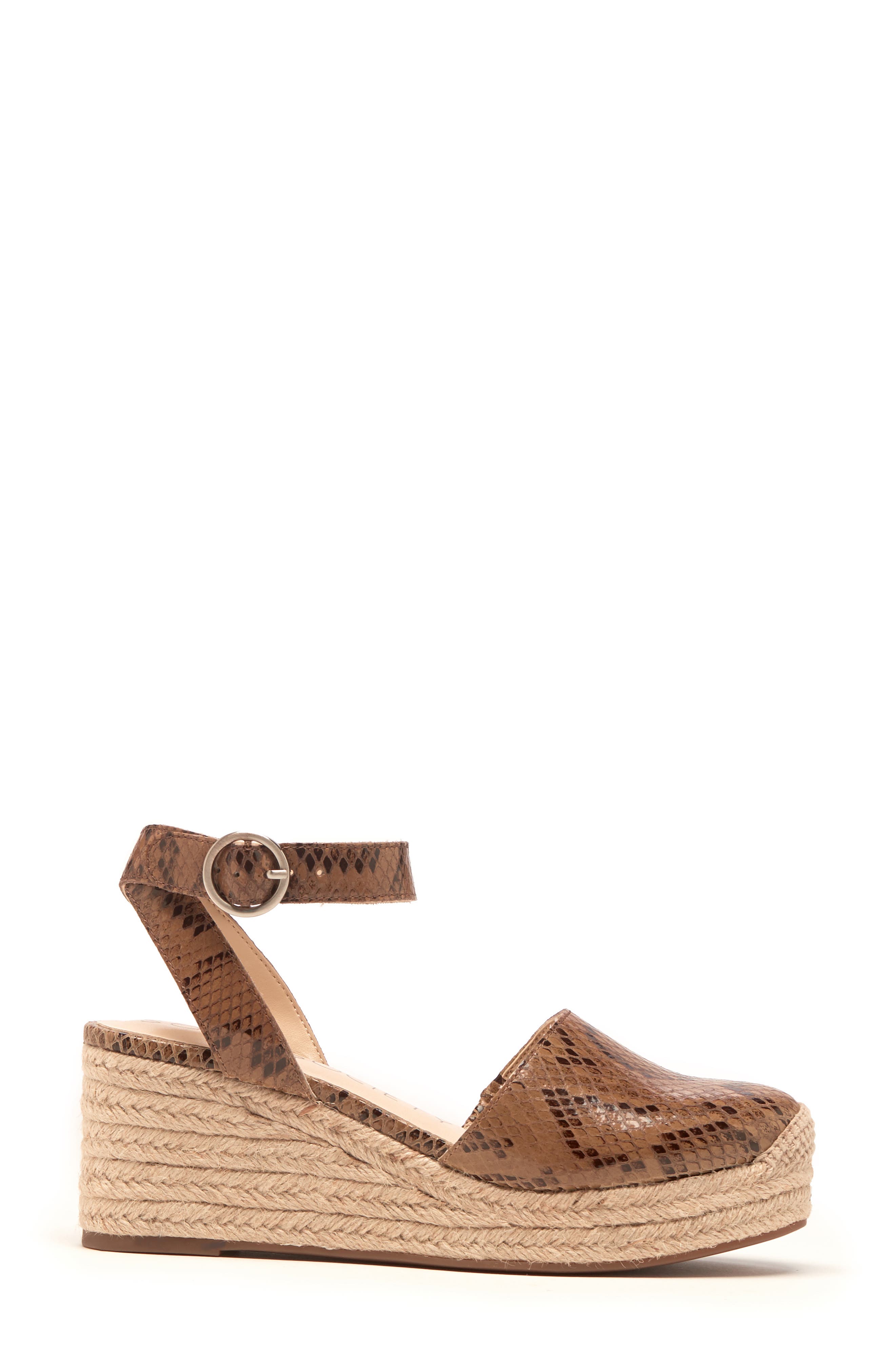 Channing Espadrille Sandal, Alternate, color, LIGHT BROWN LEATHER