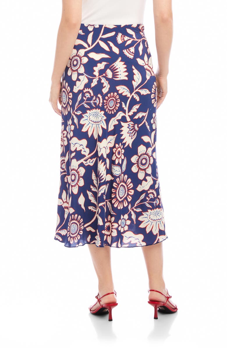 FIFTEEN TWENTY Mia Bias Cut Midi Skirt, Alternate, color, Print