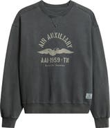 Alpha Industries Air Auxiliary Graphic Sweatshirt