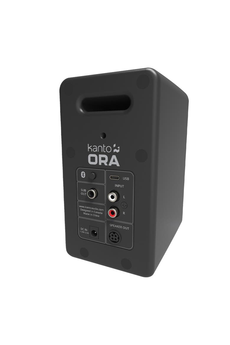 ORA Powered Reference Desktop Speakers with Bluetooth - Pair, Alternate, color, Black