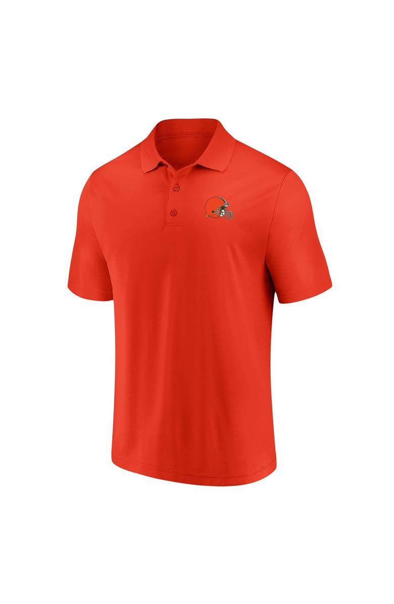 FANATICS Men's Fanatics Branded Orange Cleveland Browns Component Polo, Alternate, color, Orange