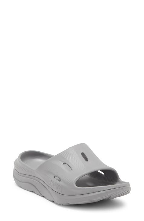 Mens gray flip flops online