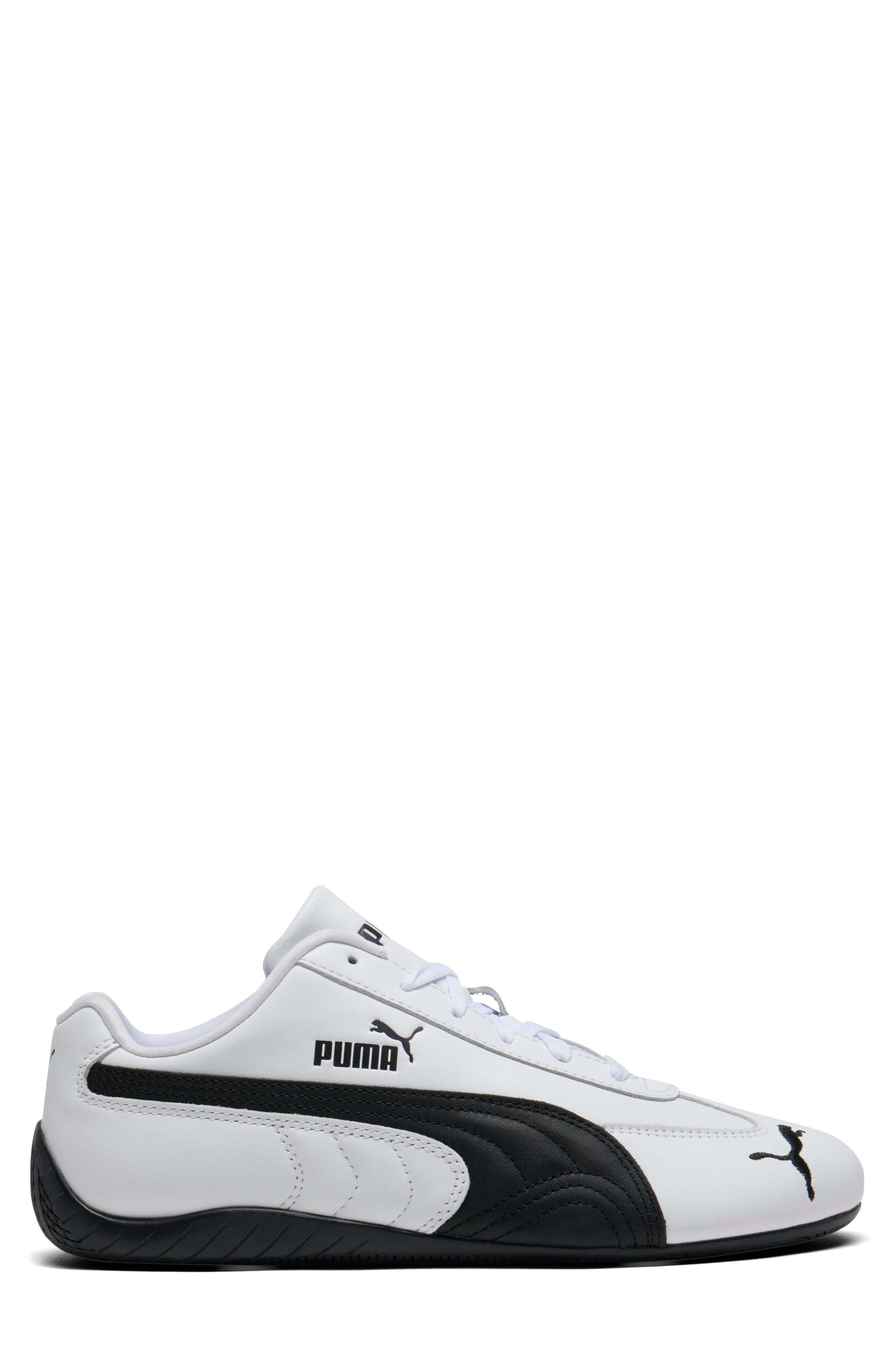 PUMA Speedcat Sneaker, Alternate, color, Puma White/ Puma Black