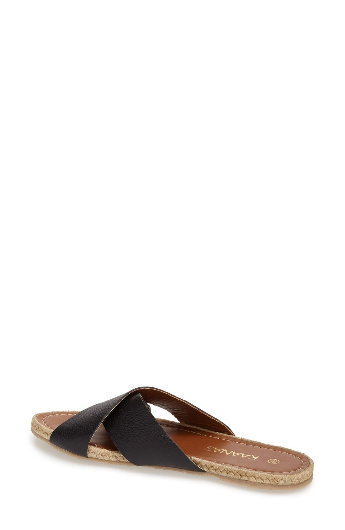 Kaanas 'Guajira' Slide Espadrille, Alternate, color, 