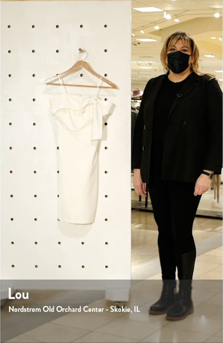 Strapless Bow Detail Dress, sales video thumbnail