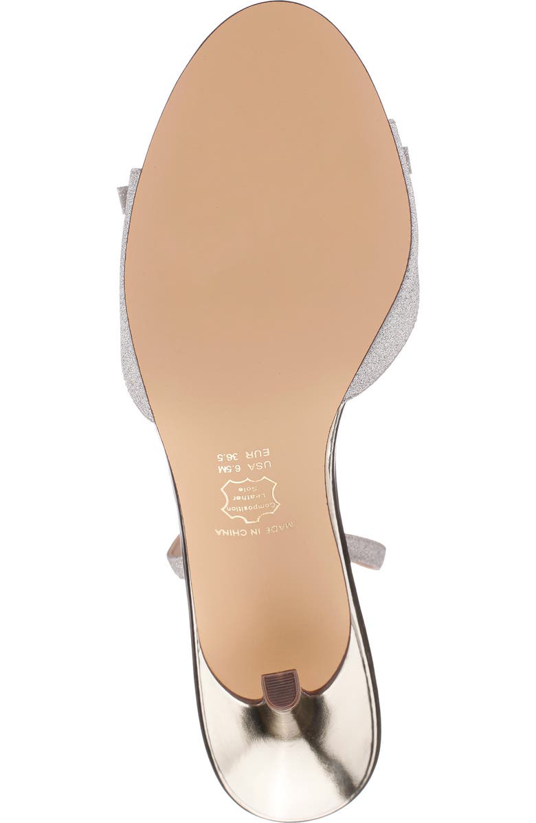 Nina Vicci Ankle Strap Sandal, Alternate, color, Platino